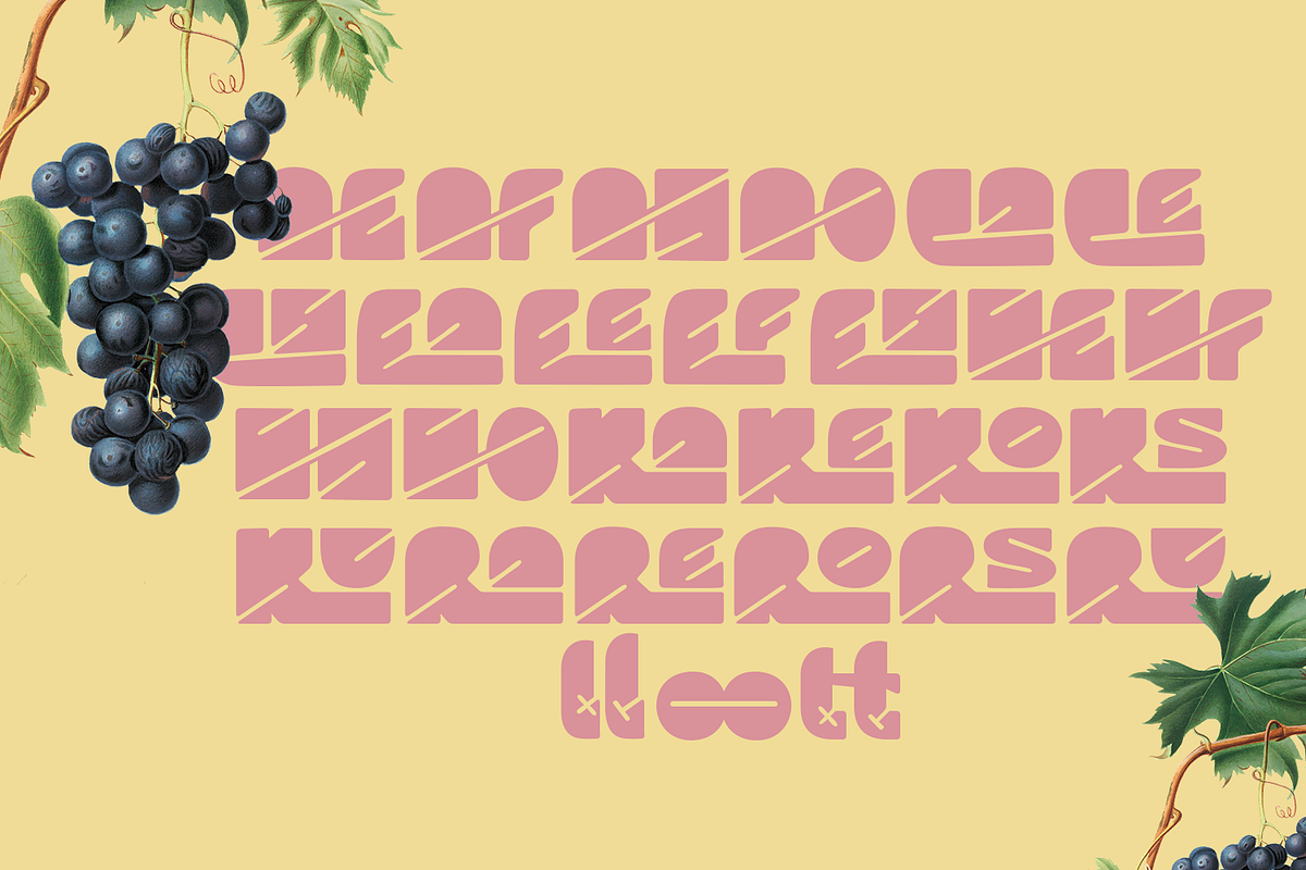 Angrion Overtype, a Symbol Font by madeDeduk (Photo 7 of 8)