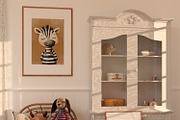 Whimsical Nursery Wall Art, a Background Graphic by Purple (Thumbnail 9 of 9)