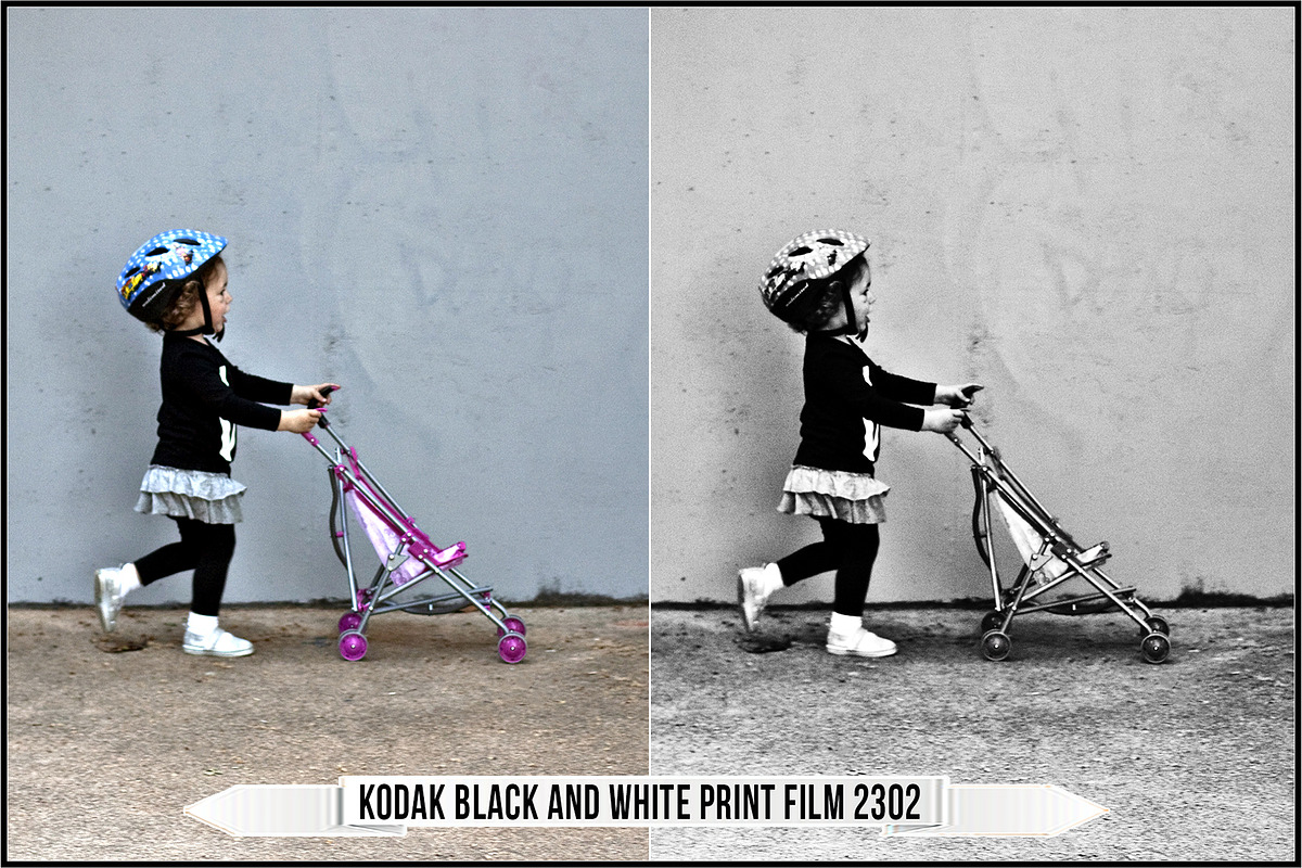 Eastman Kodak Black and White Films, a Plug-in Add-On by