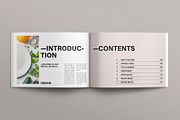 Recipe Book Brochure Landscape, a Brochure Template by E-Type (Thumbnail 2 of 7)