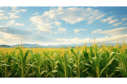 crop field of corn ai generated, an Animal Photo by pikepicture