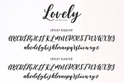 Lovely Script DUO, a Handwritten Font by supfonts (Thumbnail 8 of 8)
