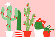 Holiday Cactus, an Illustration by Sarah Hearts (Thumbnail 2 of 2)