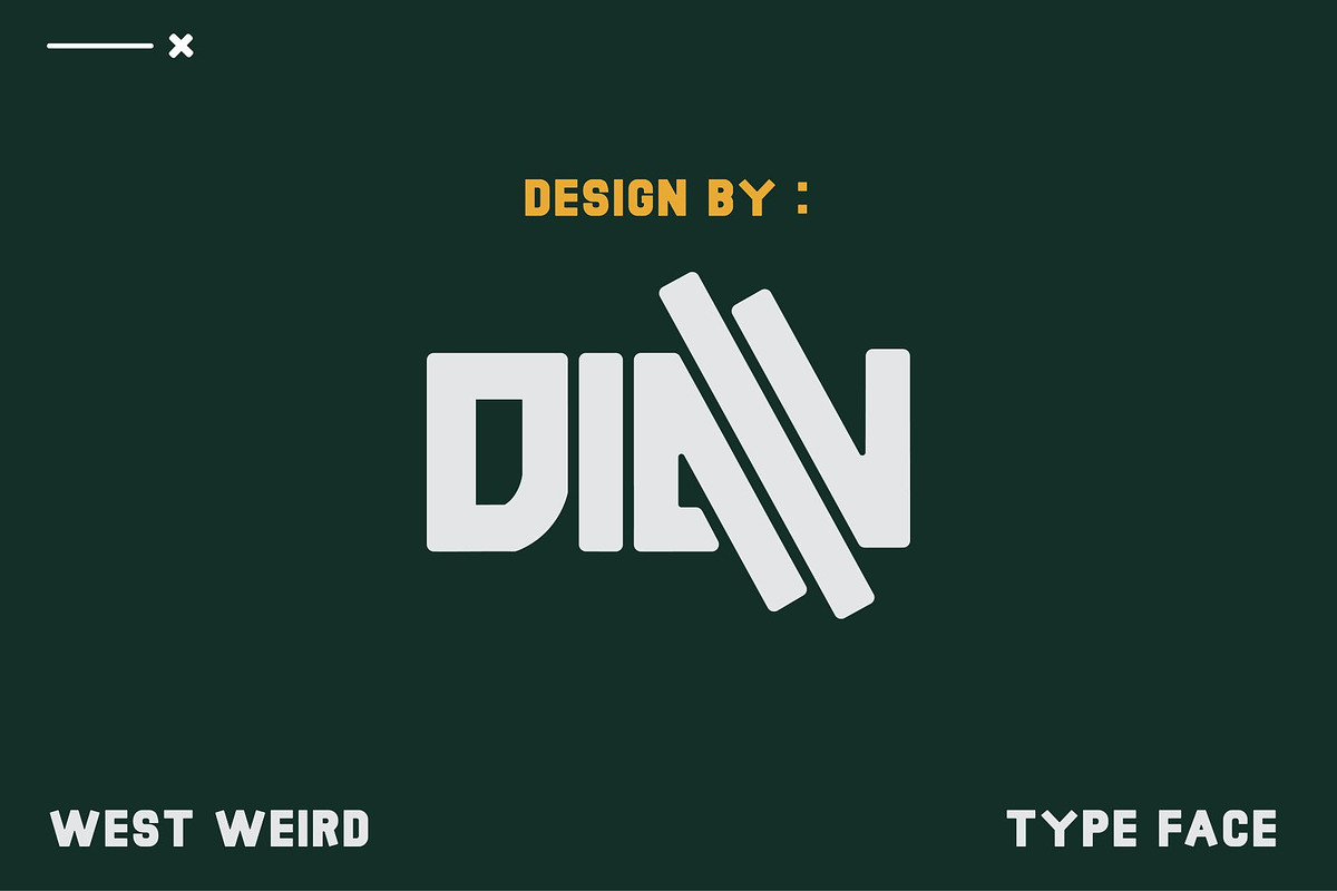 SABAK Sans Serif Style, a Sans Serif Font by West Weird (Photo 5 of 9)