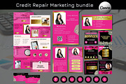 Canva Credit Repair Branding Kit, a Branding & Logo Template by Amiraliya (Thumbnail 1 of 6)