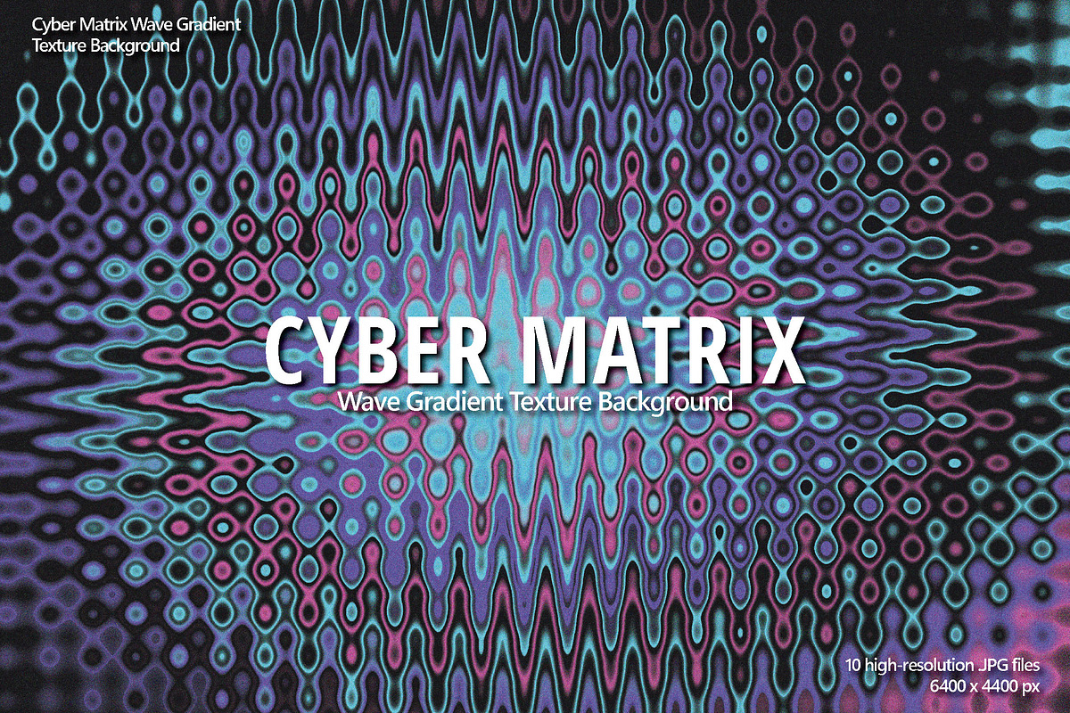 Cyber Matrix Wave Background Art, a Background Graphic by Eltypesstudio (Photo 1 of 12)