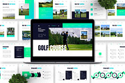 Golf Course - Sport Google Slide, a Presentation Template by Deepslide Studio (Thumbnail 3 of 6)