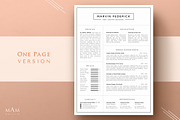 Professional Resume CV Template, a Resume Template by MAM Design (Thumbnail 2 of 10)