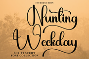 Hunting Weekday, a Handwritten Font by FreshTypeINK (Thumbnail 1 of 8)