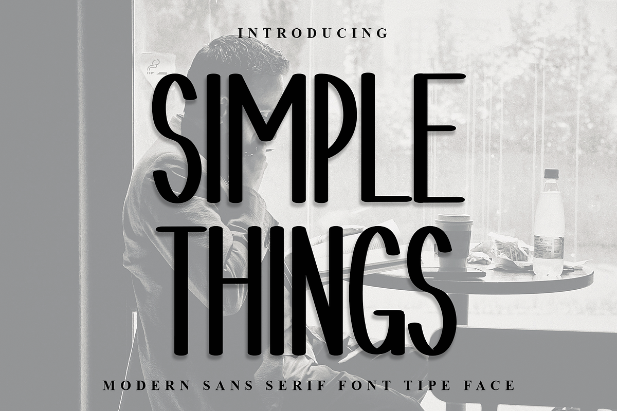 Simple Things, a Script Font by InermediaSTUDIO (Photo 1 of 8)