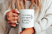 Basic AF Font: Handwritten San Serif, a Sans Serif Font by Sometimes Crafter Studio (Thumbnail 7 of 8)