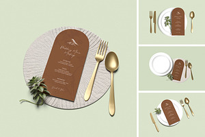 Restaurant Menu Mockup, a Packaging Mockup by xavier_studio