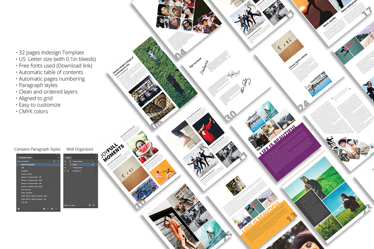 Minimalist Yearbook Design, a Templates & Theme by zheksha (Photo 2 of 6)