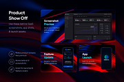 Abstract Red Blue Grainy Backgrounds, a Background Graphic by Artbeaut (Thumbnail 10 of 12)