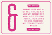 Bondie Rounded Rough, a Sans Serif Font by Craft Supply Co. (Thumbnail 2 of 8)