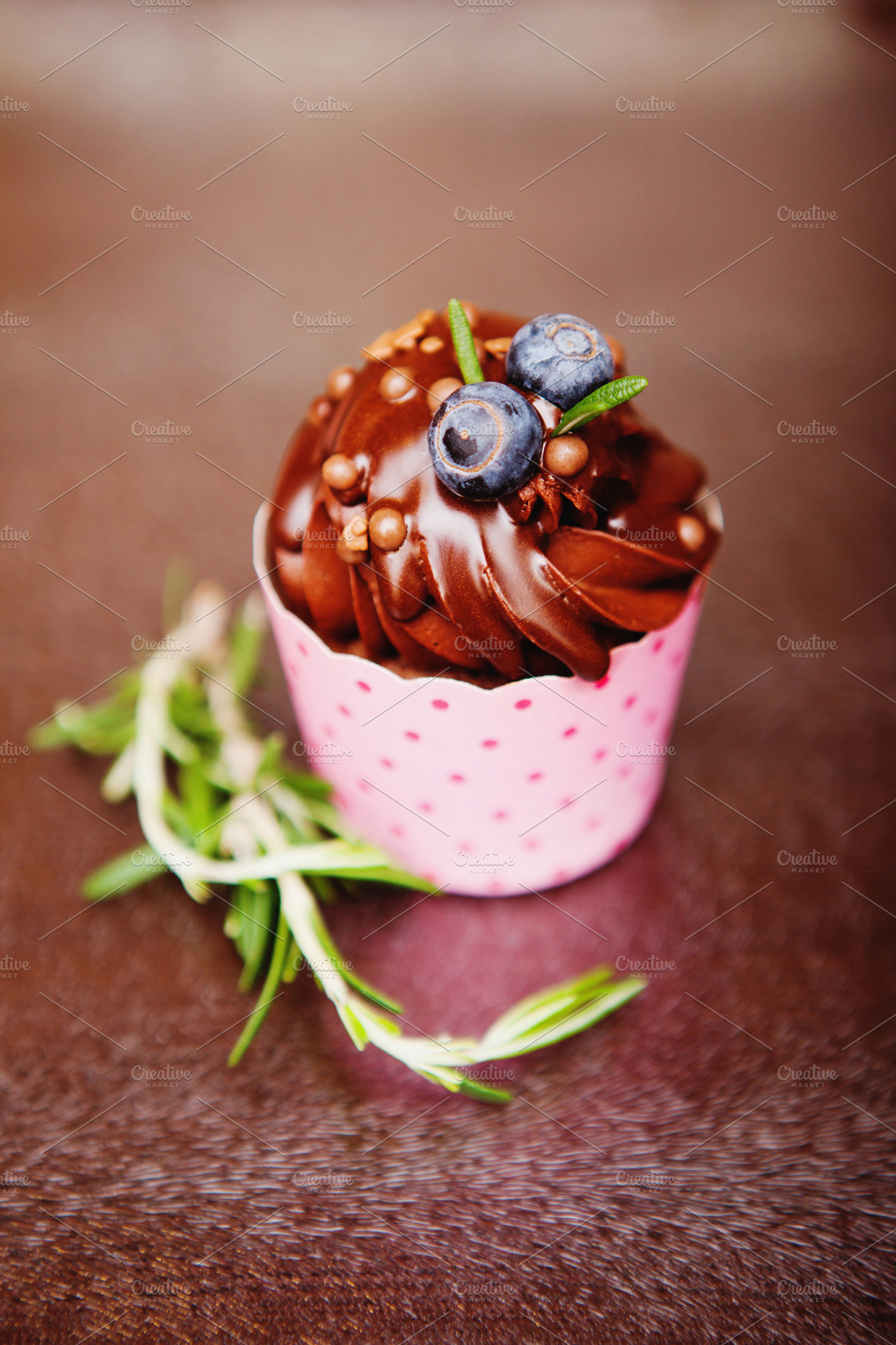 Blueberry cupcacke, a Food & Drink Photo by marikasan
