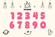Chubby Chum - Playful Bubble Font, a Sans Serif Font by KiddoGlyphs Studio (Thumbnail 5 of 5)