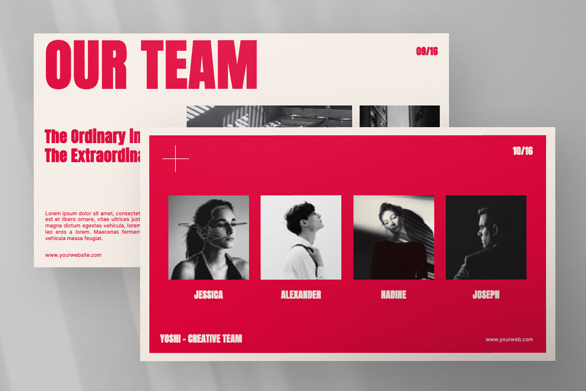 YOSHI Urban Google Slide Template, a Presentation Template by Portocraft (Photo 4 of 7)