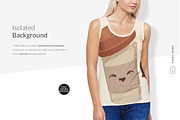 Women Tank Mock-ups Set FREE DEMO, a Books & Magazine Mockup by Apparel_Mockups (Thumbnail 13 of 24)