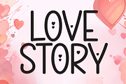 Love Story | Script Font, a Script Font by Scratchones (Thumbnail 1 of 9)