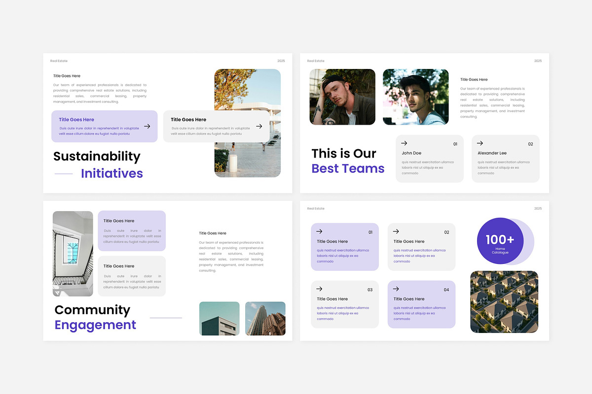 Real Estate Company Presentation, a Presentation Template by Eklip Studio (Photo 3 of 6)