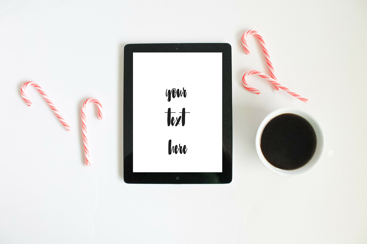 Festive Candy Canes with Blank ipad, a Holiday Photo by blackdahliapress (Photo 2 of 3)
