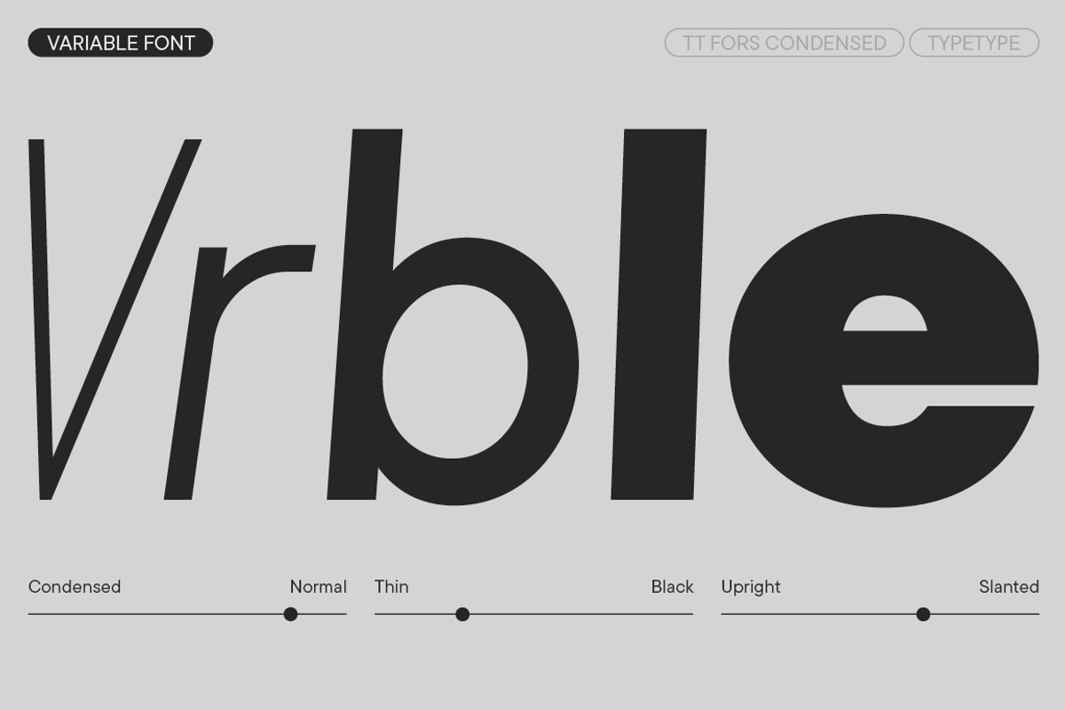TT Fors Condensed, a Sans Serif Font by TypeType (Photo 5 of 6)