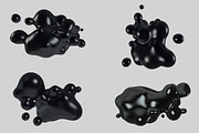 3d metaballs - 2 part, an Object Graphic by ghost friend's shop (Thumbnail 3 of 3)