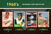 1960's Pro Baseball Card Templates, a Card Template by Chris Weibring (Thumbnail 4 of 11)