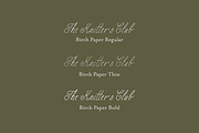 Birch Paper // Handwritten Font, a Script Font by PeachCreme (Thumbnail 12 of 14)