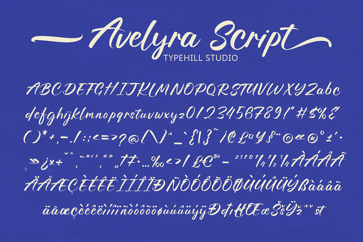 Avelyra, a Script Font by Typehill (Photo 8 of 9)