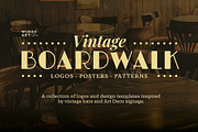 Art Deco Boardwalk Collection, a Decorative Illustration by Wingsart Studio (Thumbnail 1 of 9)