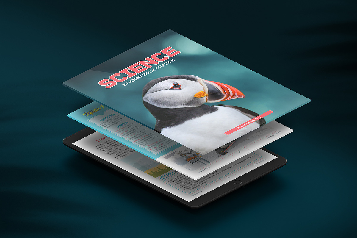 Science eTextbook Template 4.0 Retn, a Magazine Template by fisihsani (Photo 4 of 9)