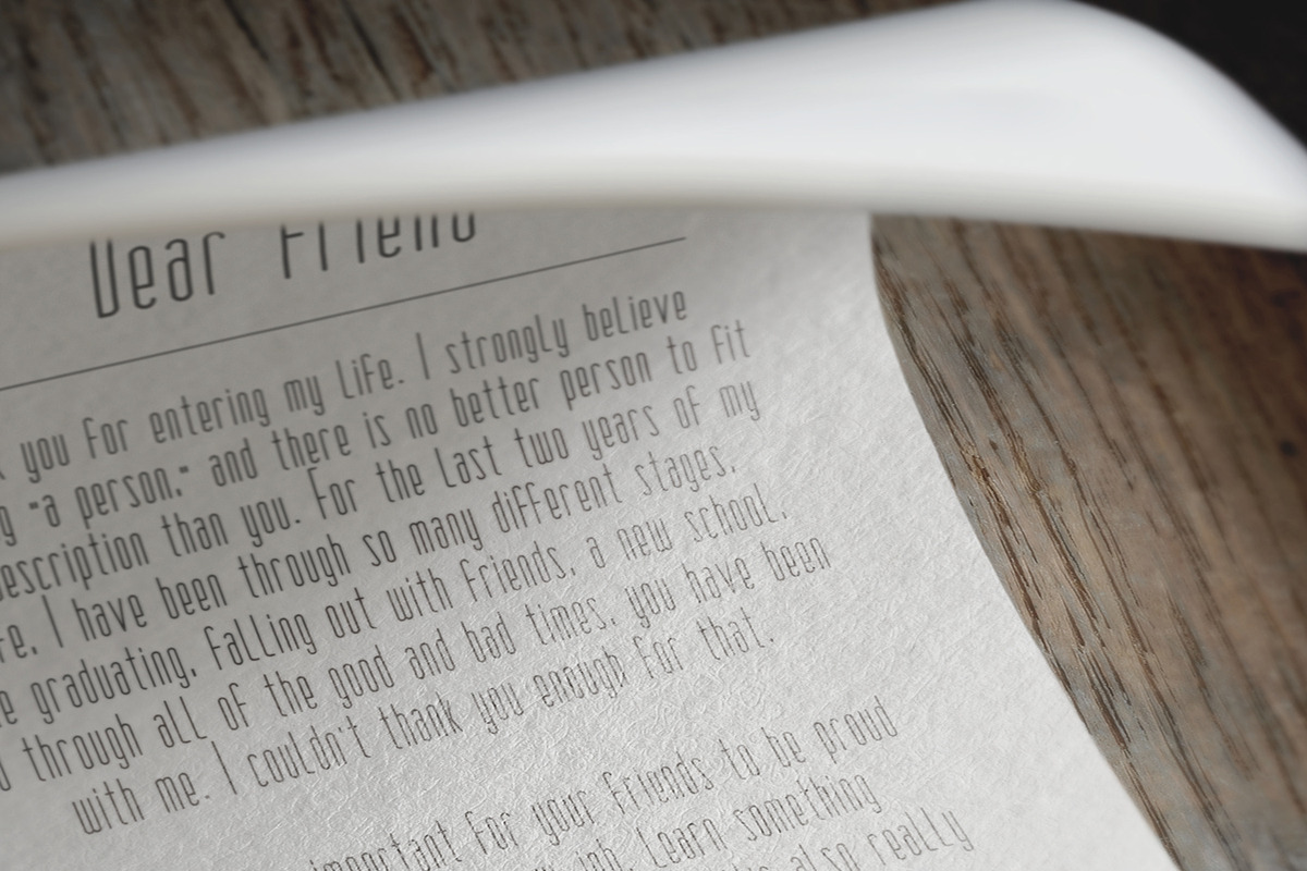 Oliver - modern font - three version preview 2