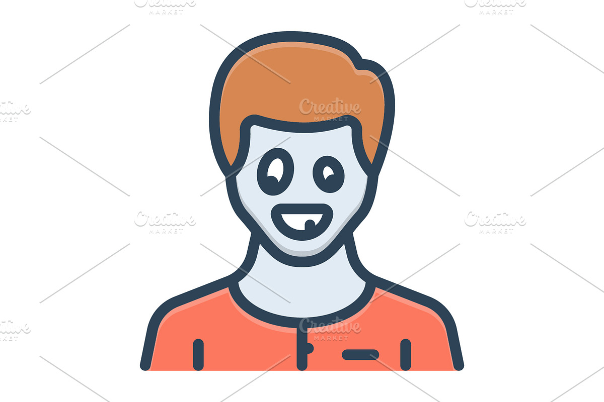 Odd weird color icon, a Duotone Icon by Creative priyanka