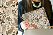 Magical forest seamless patterns, a Pattern Graphic by Alena Zaytseva (Thumbnail 2 of 9)