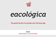 Eacológica round slab serif, a Slab Serif Font by deFharo (Thumbnail 6 of 7)