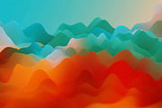 10 Wavy Backgrounds / Textures, a Texture Graphic by UgurSarac (Thumbnail 8 of 9)