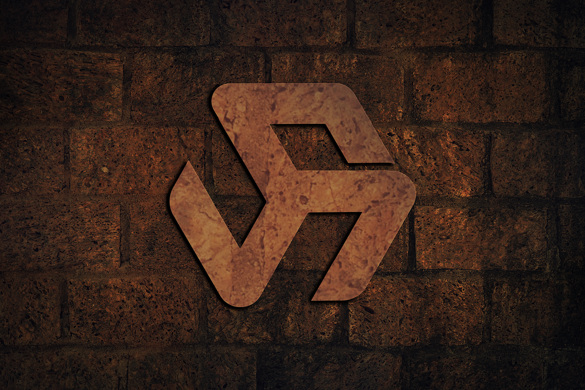 3D Wall logo mockup, a Product Mockup by nikstudio (Photo 3 of 5)