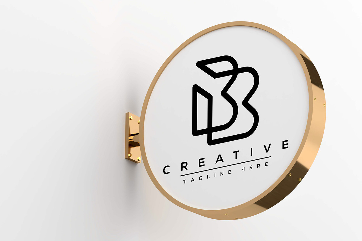 Letter B Logo Bundle Monogram Set, a Branding & Logo Template by Pixel Design (Photo 5 of 6)