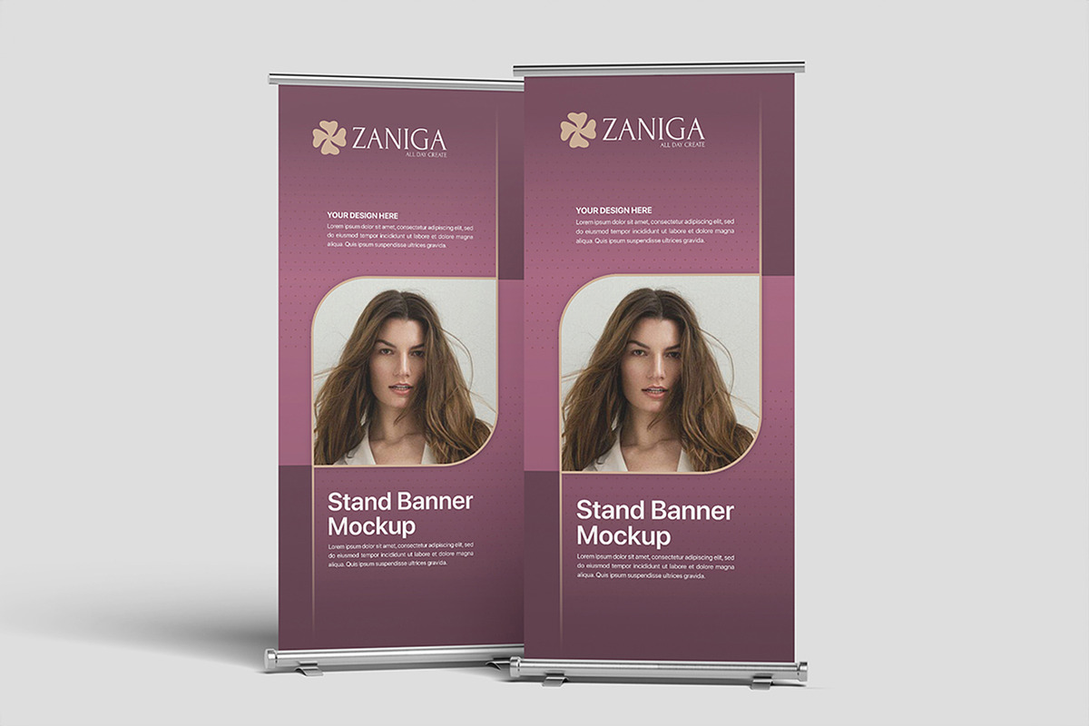 Realistic Roll Up Banner Mockup PSD, an Advertising Mockup by MA-KING_ART (Photo 4 of 5)