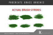 Procreate Grass Brushes!, a Brush Add-On by Extreme Brushes (Thumbnail 3 of 3)
