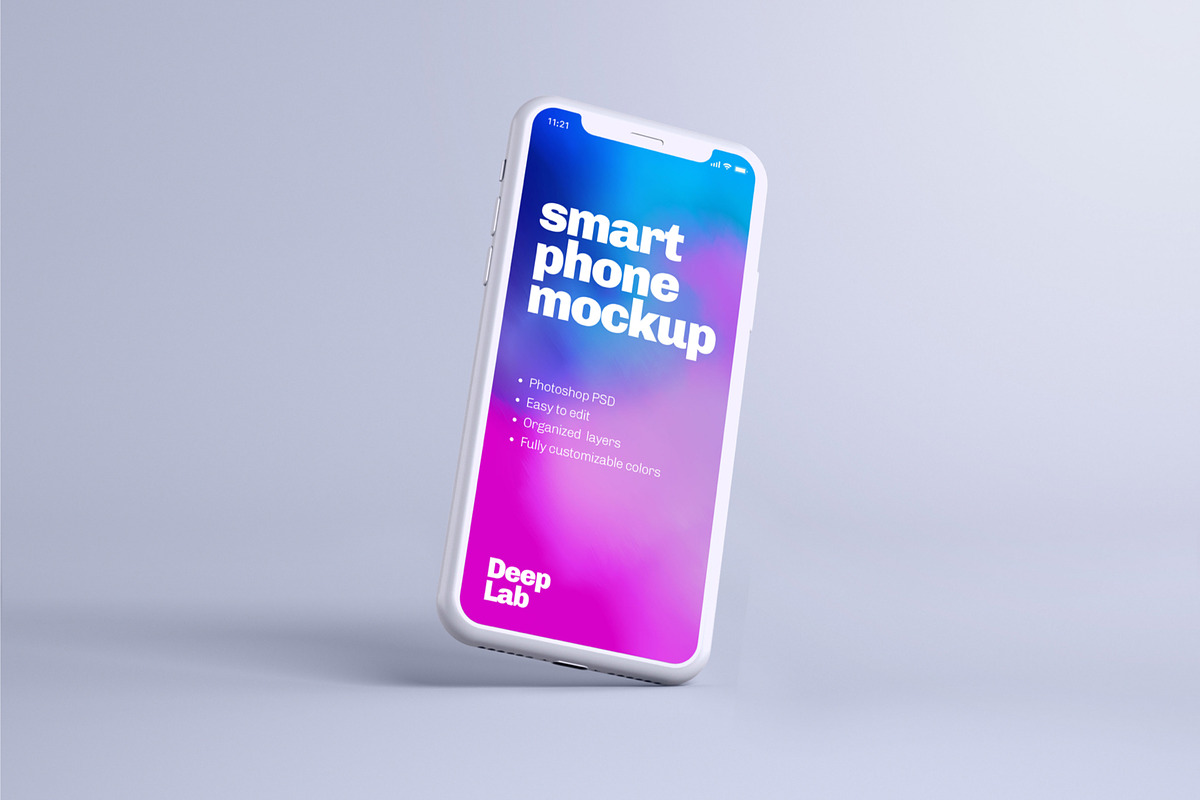iPhone 11 Pro Clay Mockup Set, an iPhone Mockup by Deeplab (Photo 15 of 25)