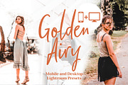 Golden Airy - Lightroom Presets, an Action Add-On by Maple Visuals (Thumbnail 1 of 9)
