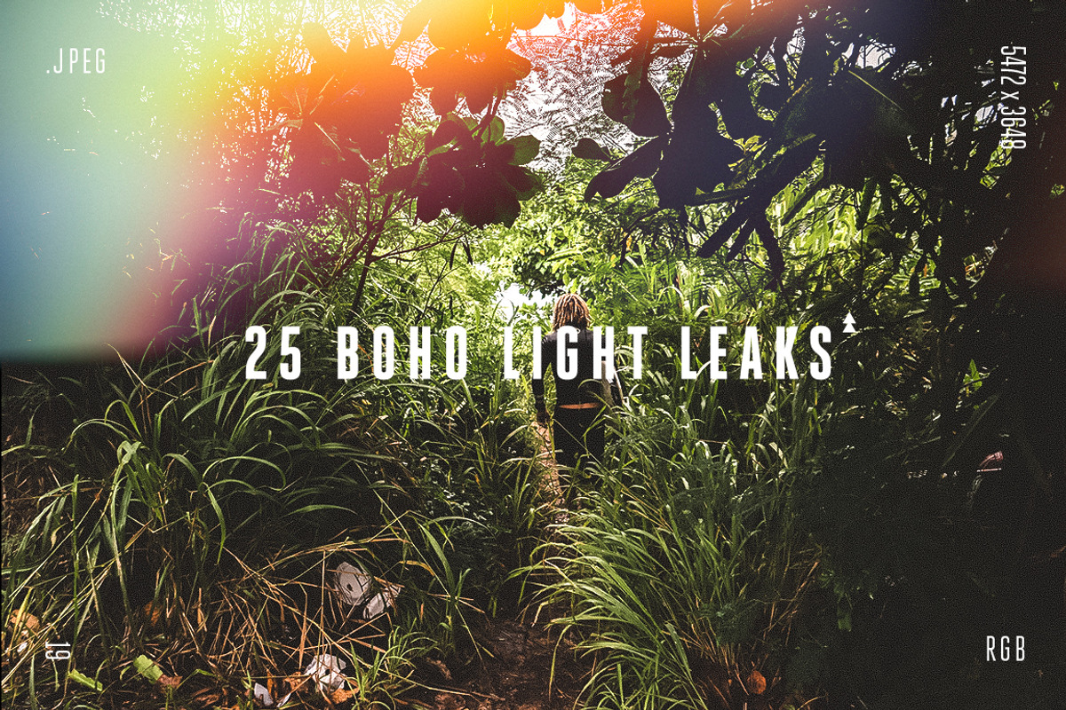 25 Boho Light Leaks