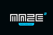 Simple Maze Font, a Symbol Font by artyway (Thumbnail 1 of 6)