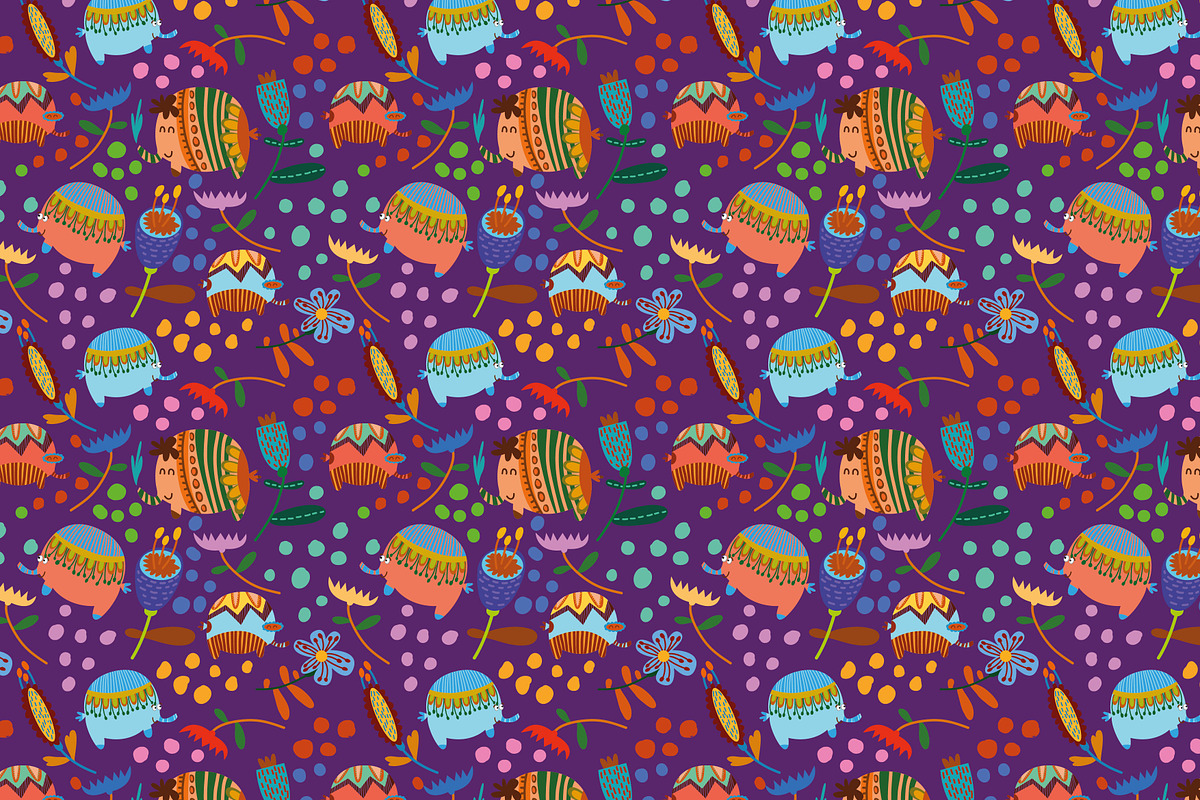 Cute elephants preview 3