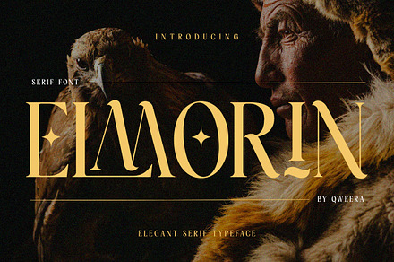 Elmorin - Modern Elegant Serif, a Serif Font by Qweera Studio