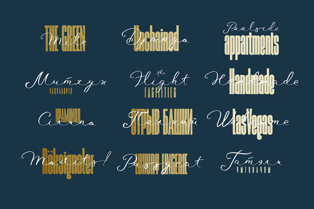 LaBonita, a Sans Serif Font by NREY (Photo 3 of 6)