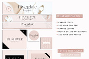 Etsy Shop Kit Pink Banners, a Branding & Logo Template by Macarons and Mimosas (Thumbnail 7 of 9)